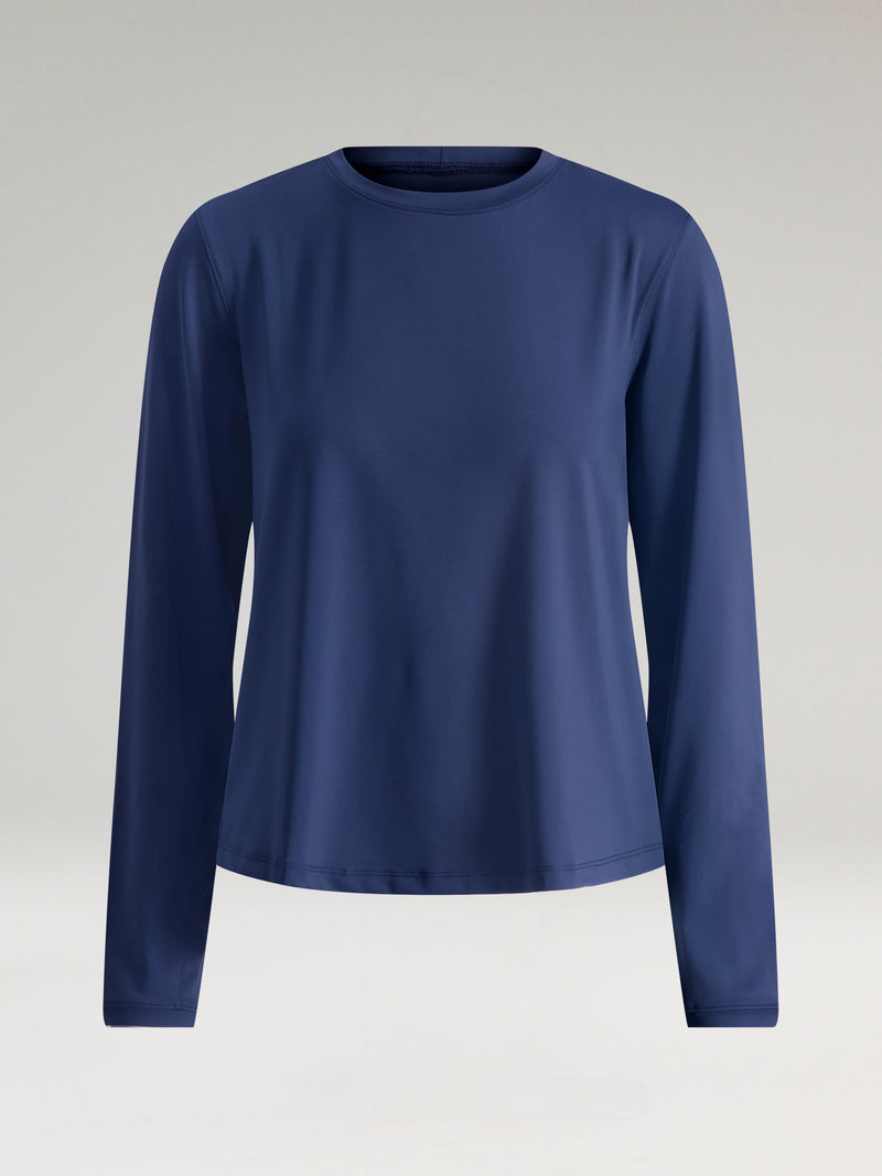 Monica Performance Long-Sleeve Tee