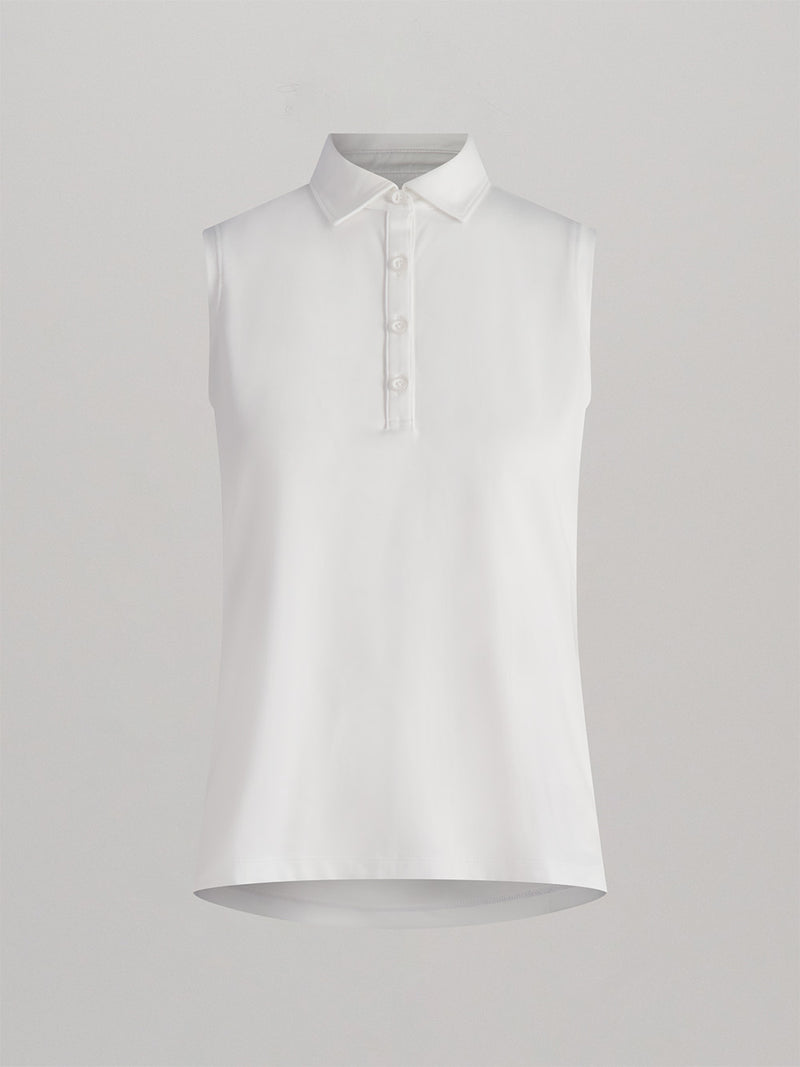 Victoria Sleeveless Performance Polo