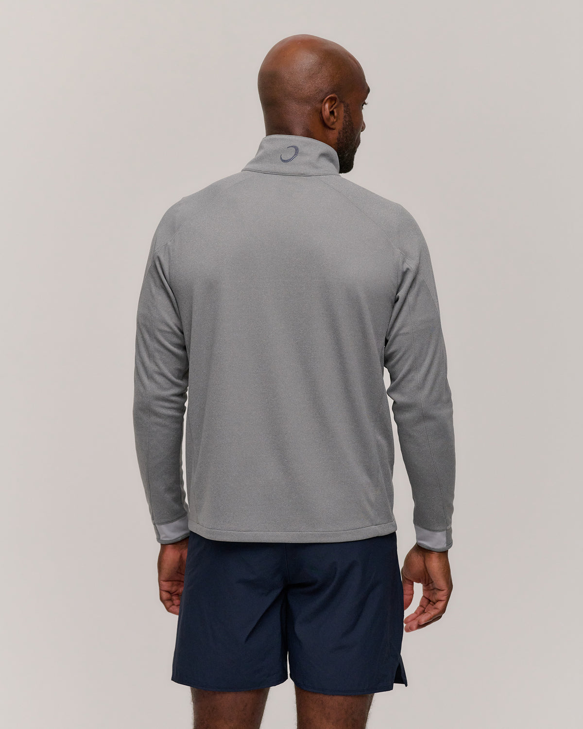 GREY HEATHER/NAVY
