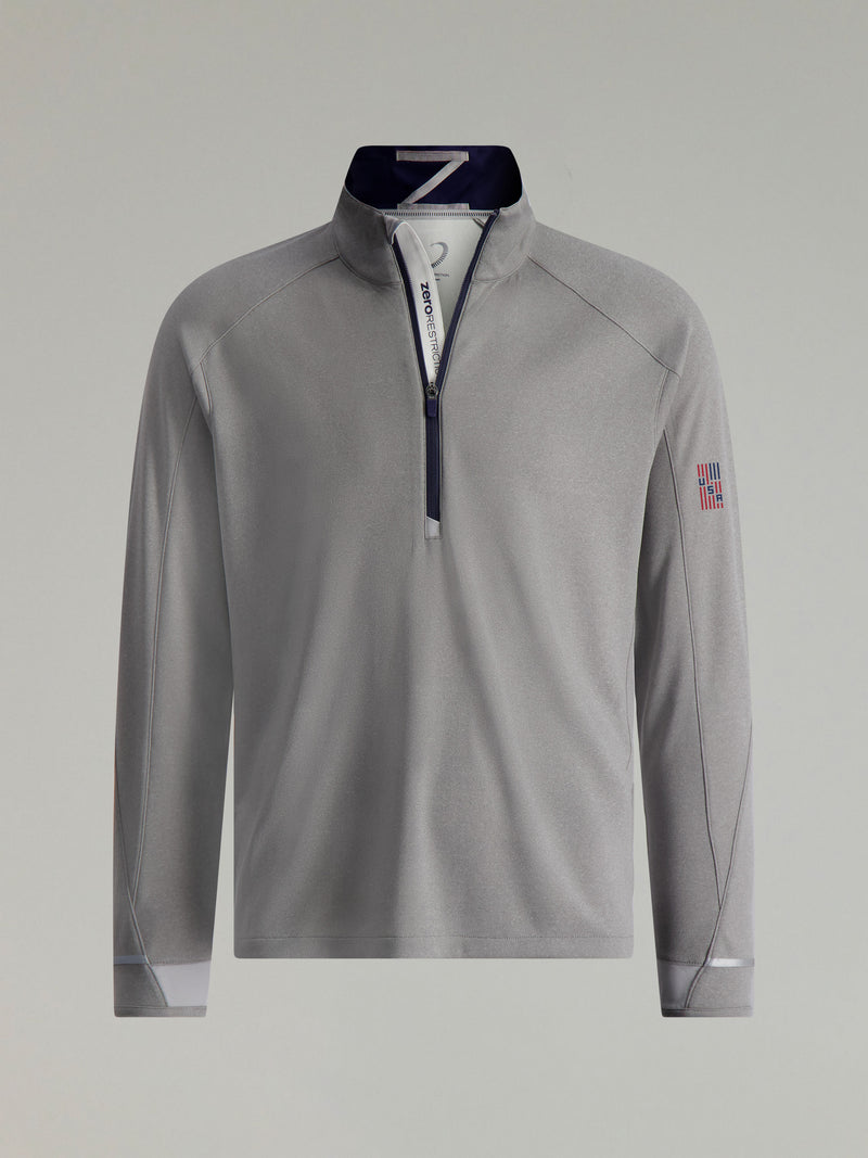 Z425 1/4 ZIP PULLOVER | USA FLAG