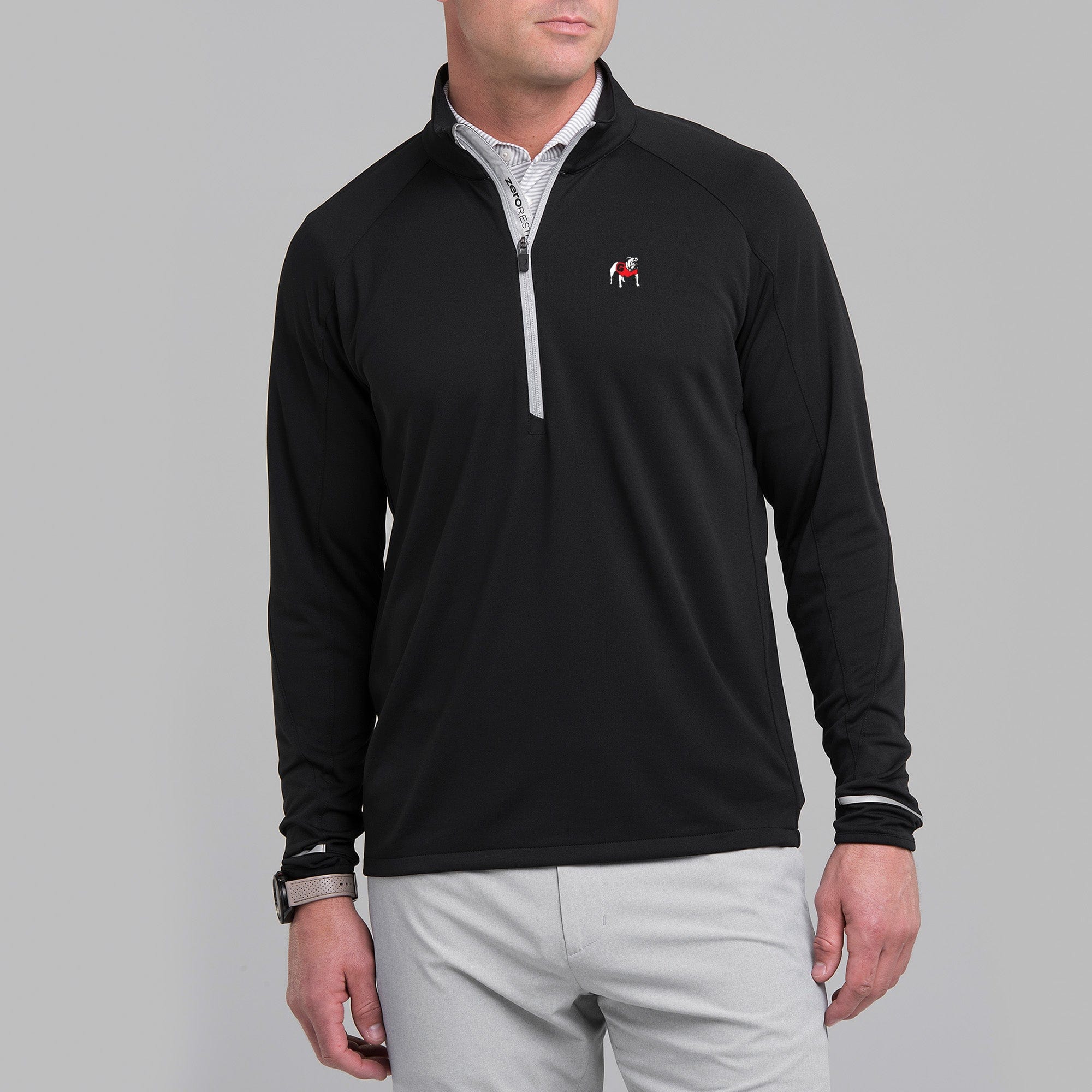 UGA | Z425 1/4 Zip Pullover | Collegiate - Zero Restriction