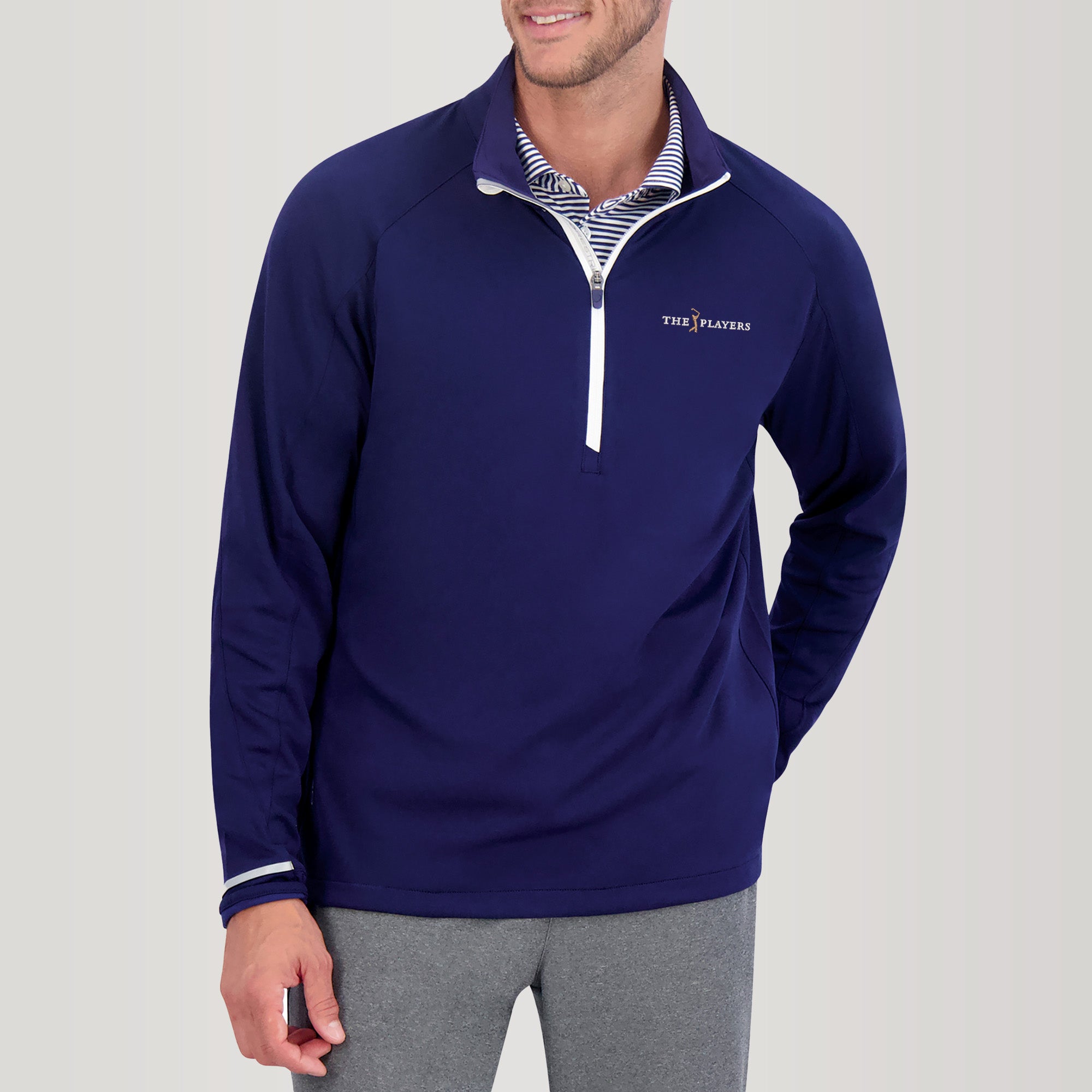 2025 THE PLAYERS |  Z425 L/S 1/4 ZIP PULLOVER