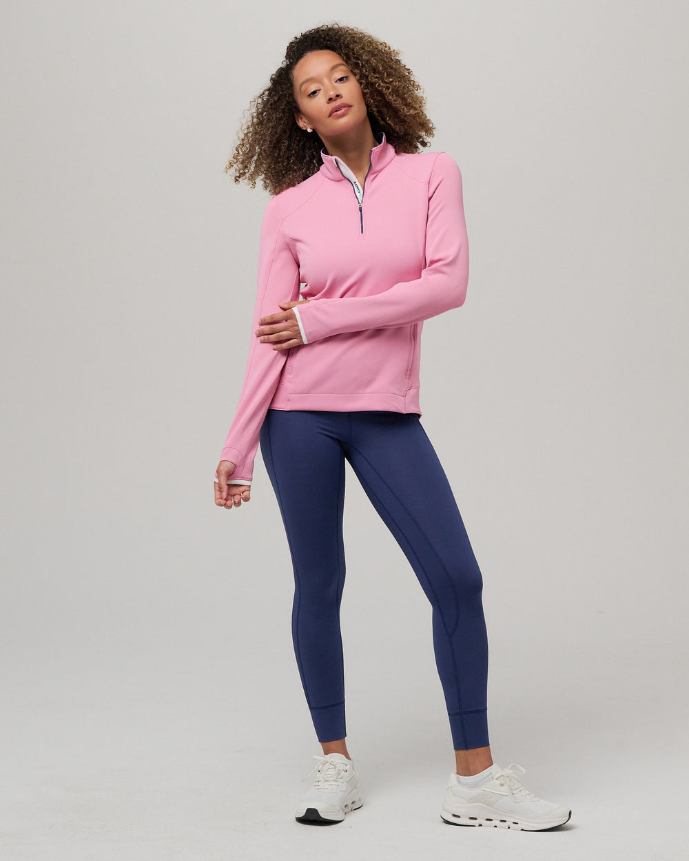 h.naotofrill キャミソール Sofia Z500 Women's Performance Golf Quarter Zip | Zero Restriction