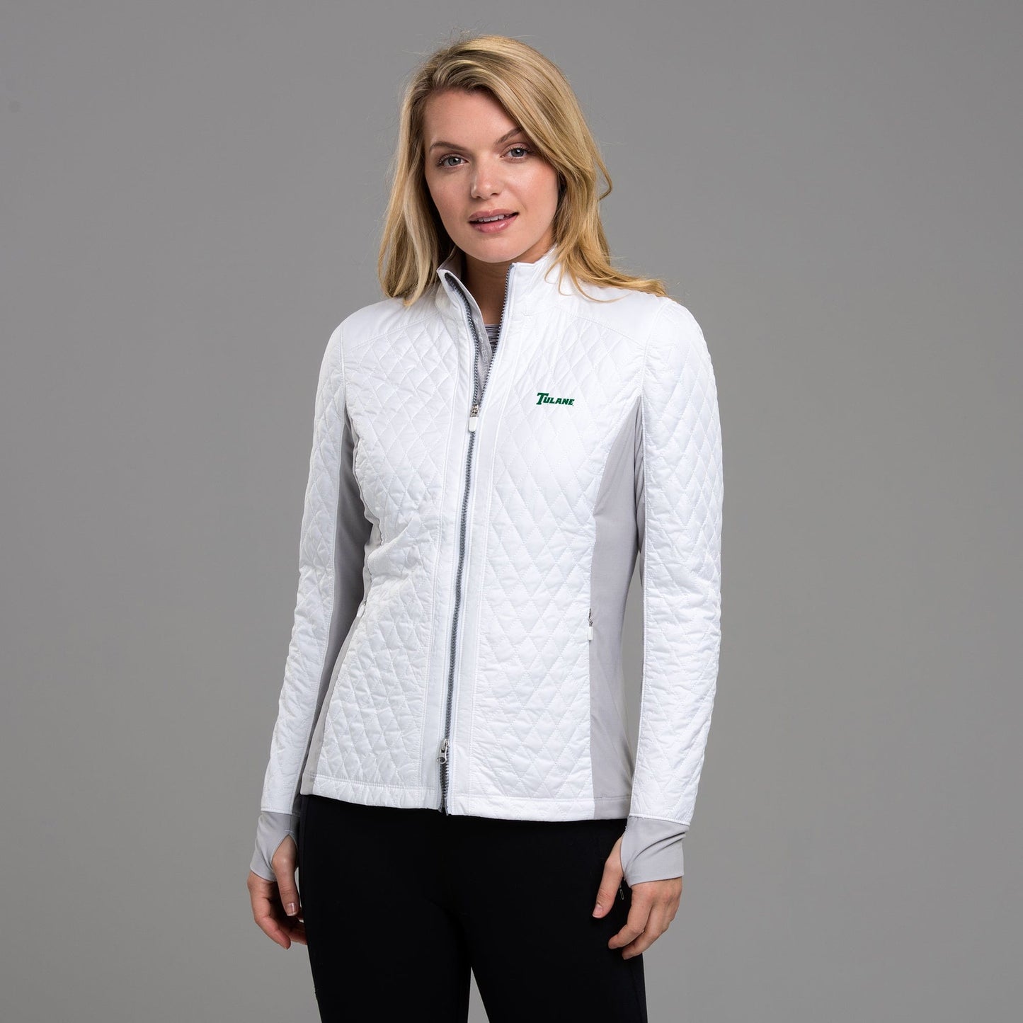 Tulane | Sydney Quilted Jacket | Collegiate - Zero Restriction