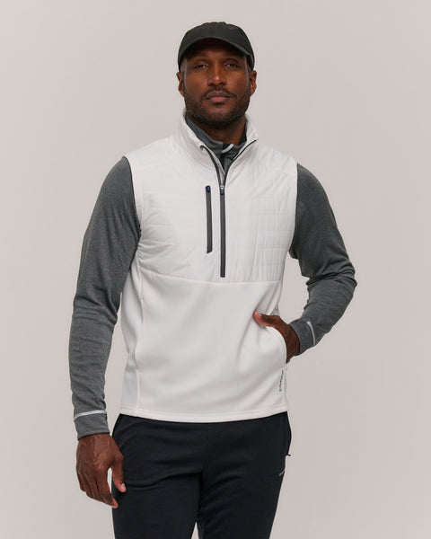 Z610 Hybrid PrimaLoft® Quarter-Zip Vest – Zero Restriction