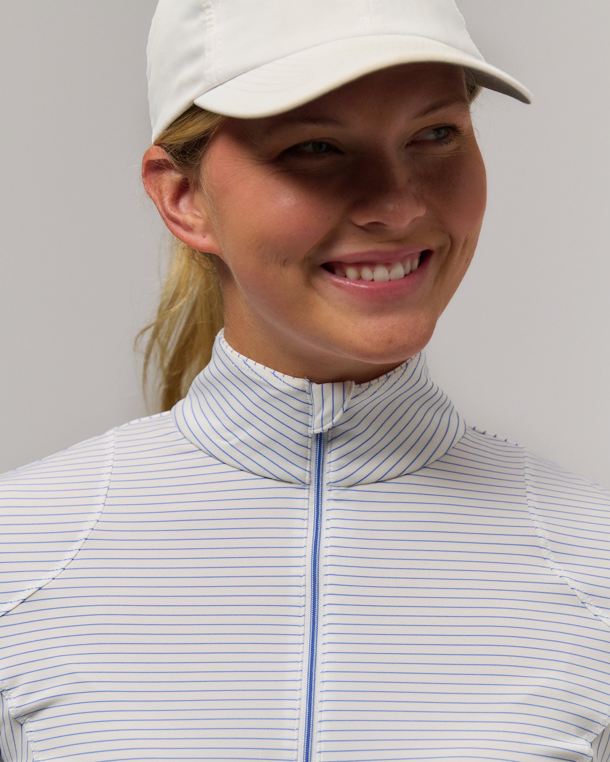 Renae Cooling Performance Golf Quarter Zip | Zero Restriction