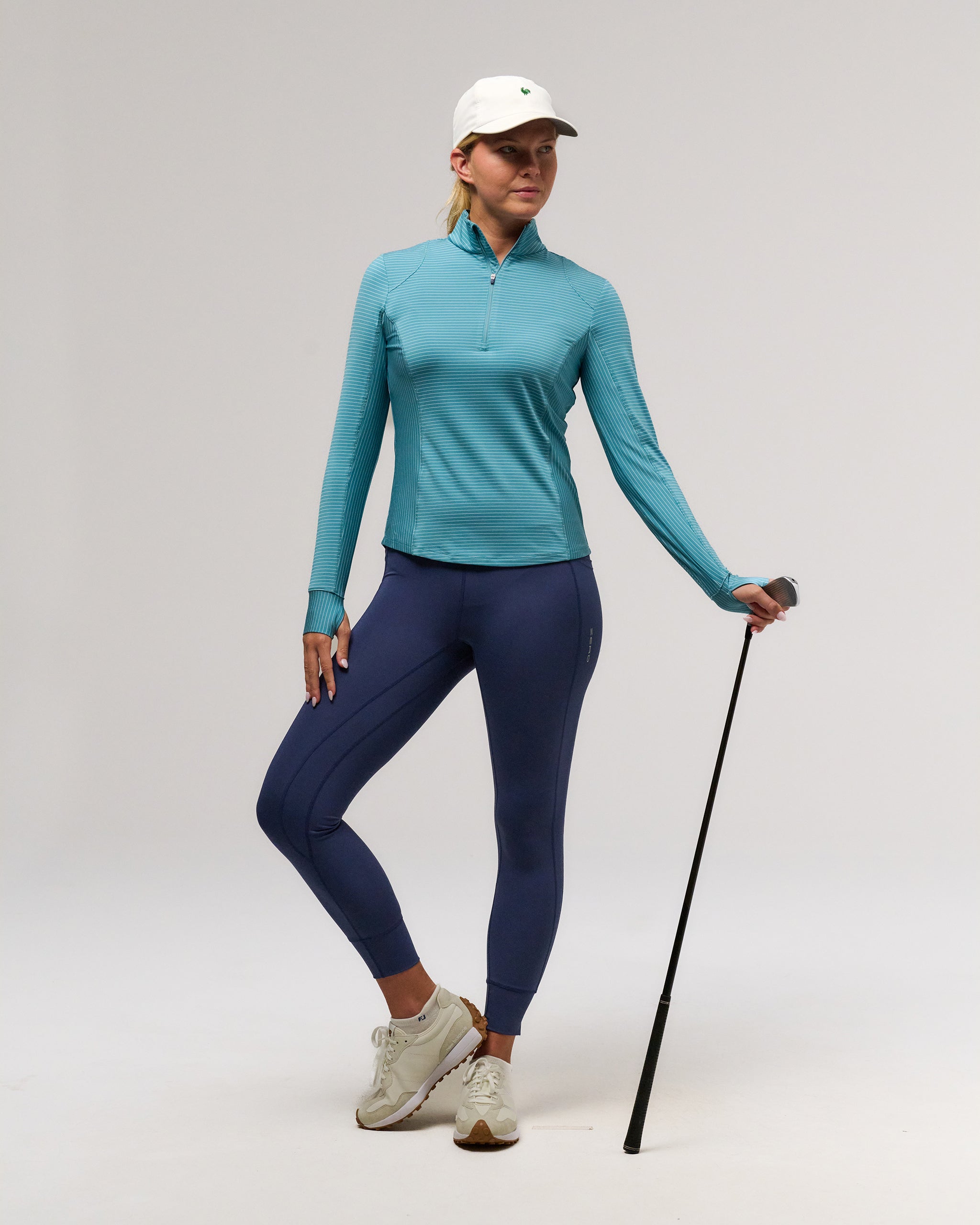 トップス Reee Renae Cooling Performance Golf Quarter Zip | Zero Restriction
