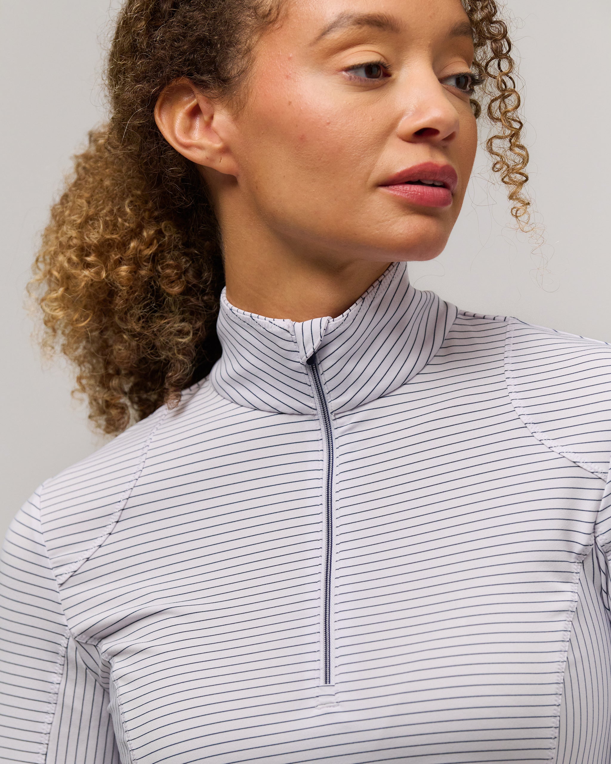 Renae Cooling Performance Golf Quarter Zip | Zero Restriction