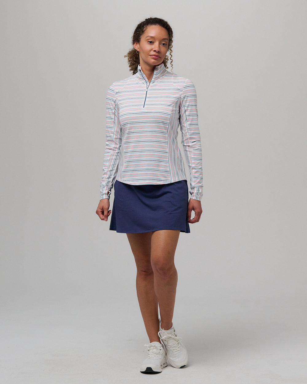 Renae Cooling Performance Golf Quarter Zip | Zero Restriction