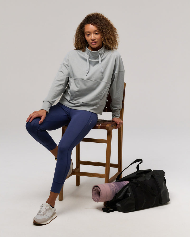 Evie Mock Neck Performance Pullover