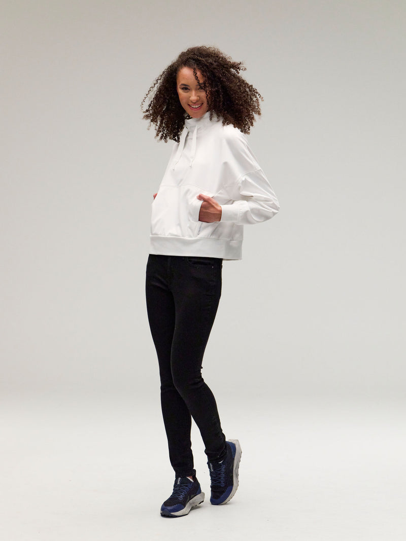 Evie Mock Neck Performance Pullover