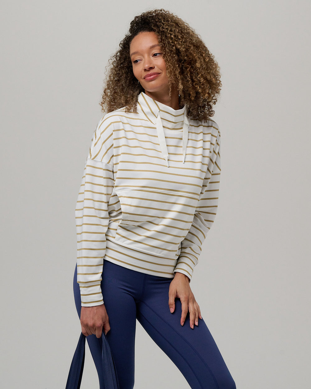 Evie Mock Neck Performance Golf Pullover | Zero Restriction