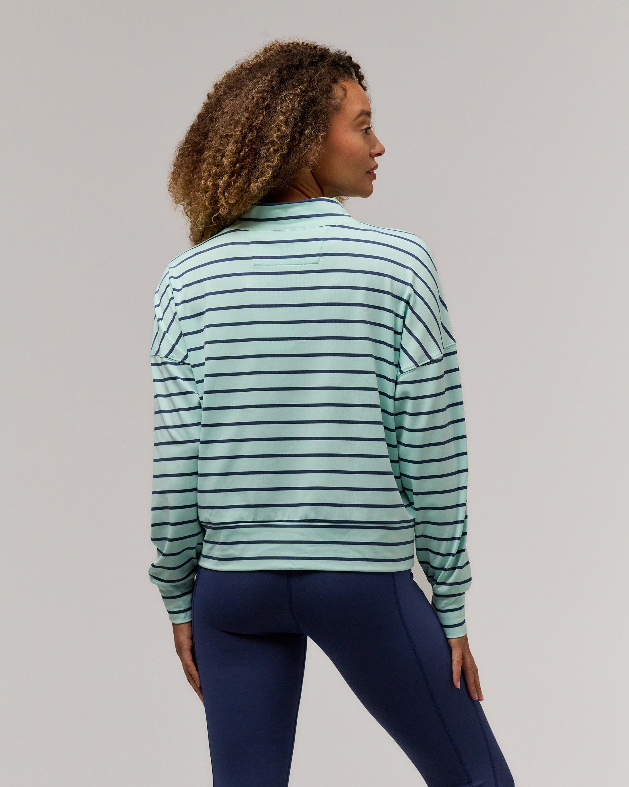 Evie Mock Neck Performance Pullover – Zero Restriction