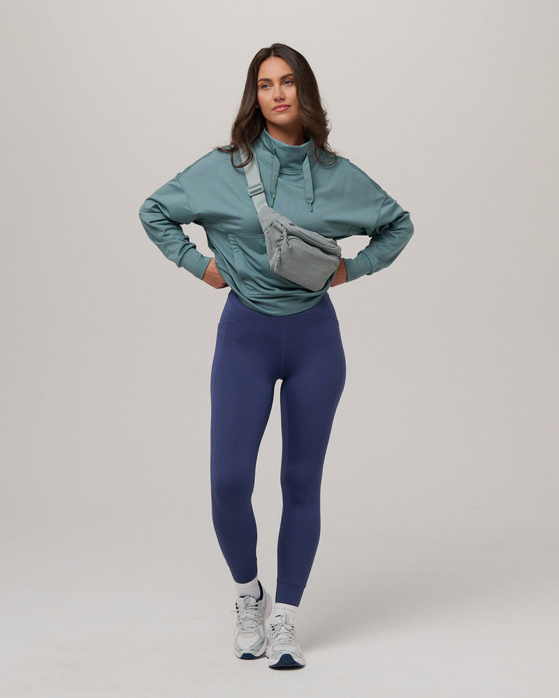 Evie Mock Neck Performance Pullover
