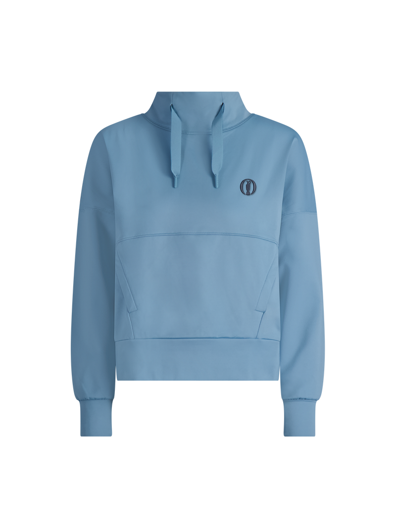 Evie Mock Neck Performance Pullover | The Open