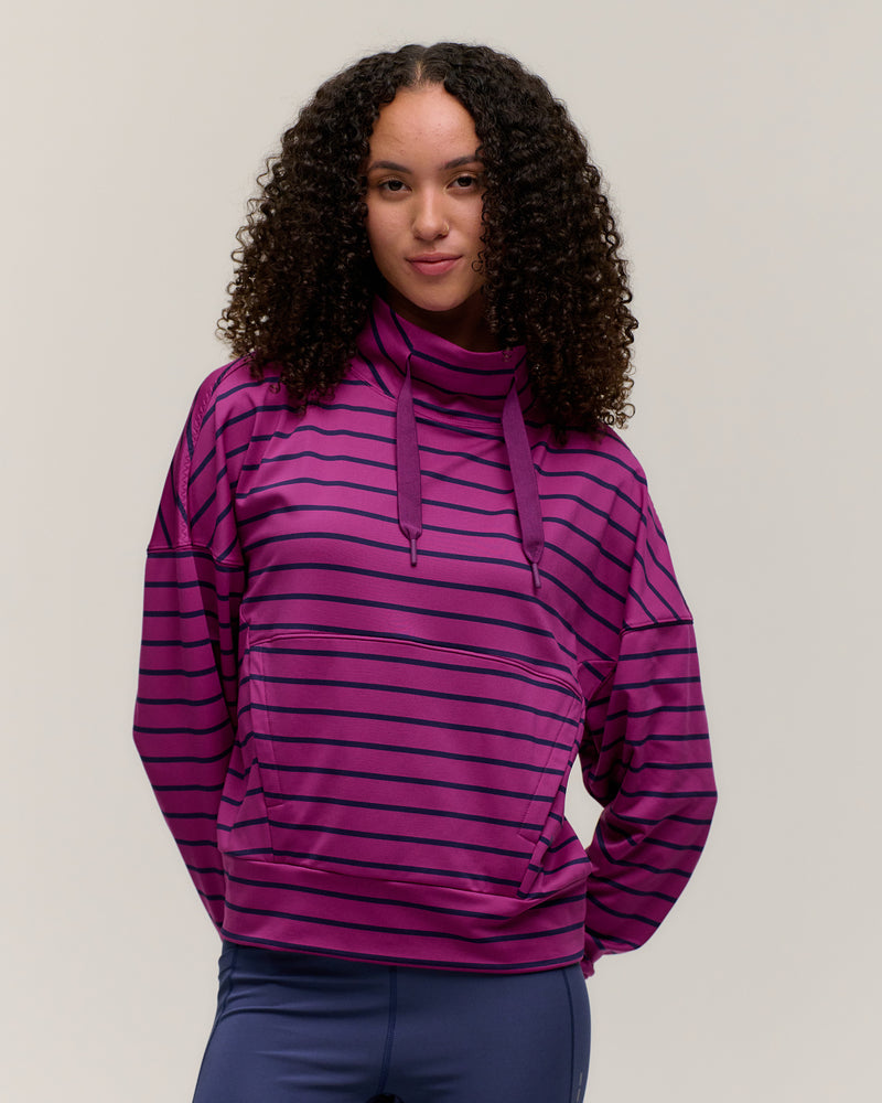 Evie Mock Neck Performance Pullover
