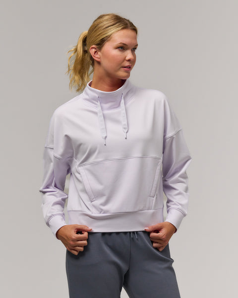 Evie Mock Neck Performance Pullover – Zero Restriction