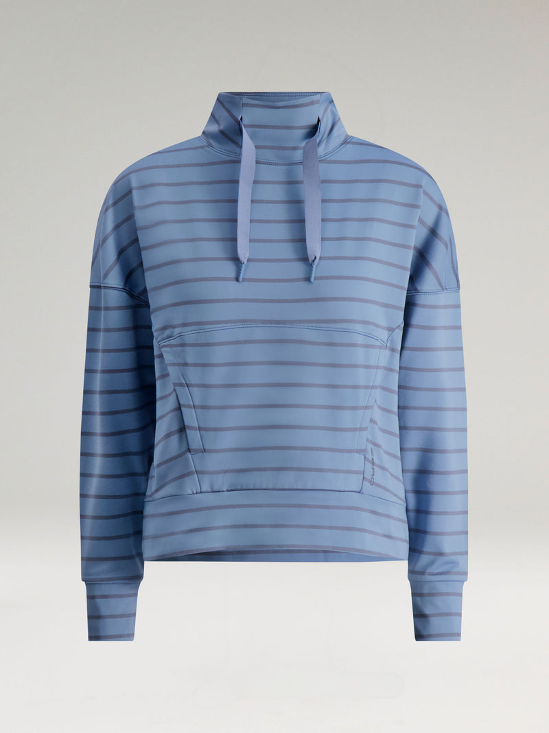 Evie Mock Neck Performance Pullover