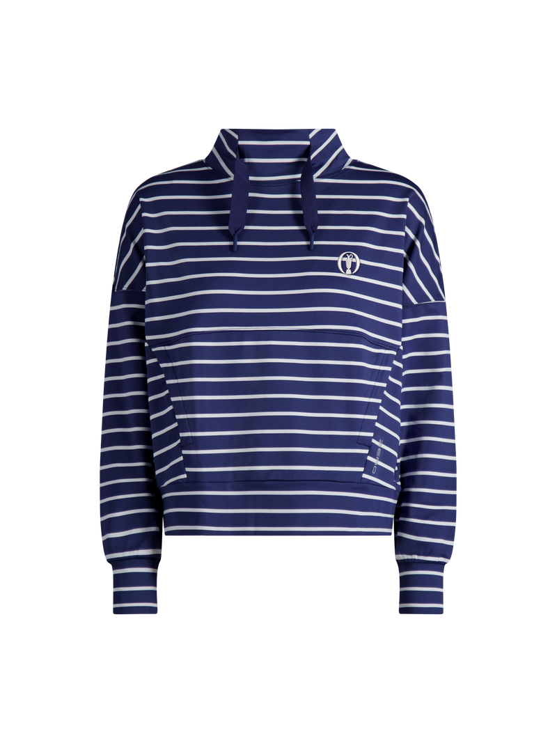 Evie Mock Neck Performance Pullover | The Open