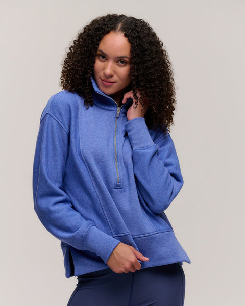 Regan Mock Neck Quarter Zip – Zero Restriction