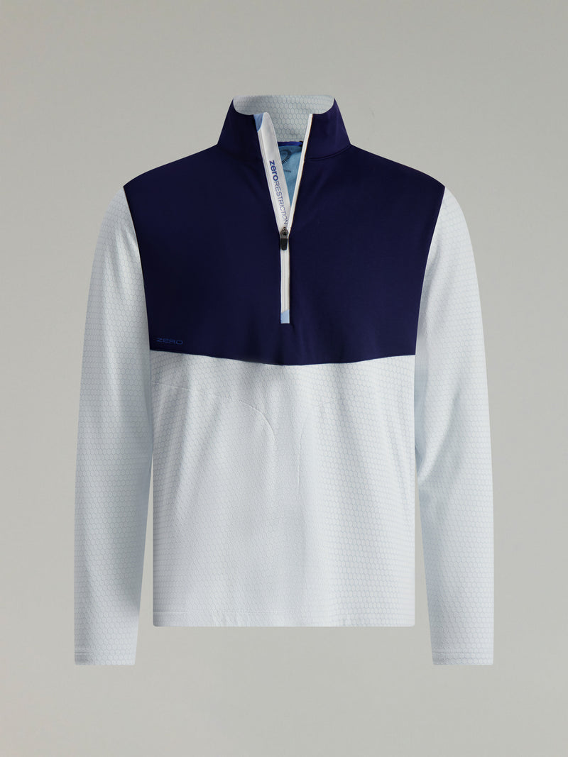 Hex Textured Performance Quarter Zip