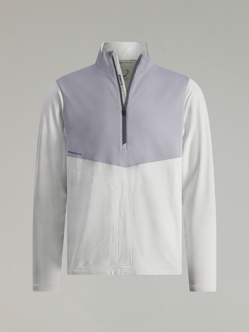 Hex Textured Performance Quarter Zip