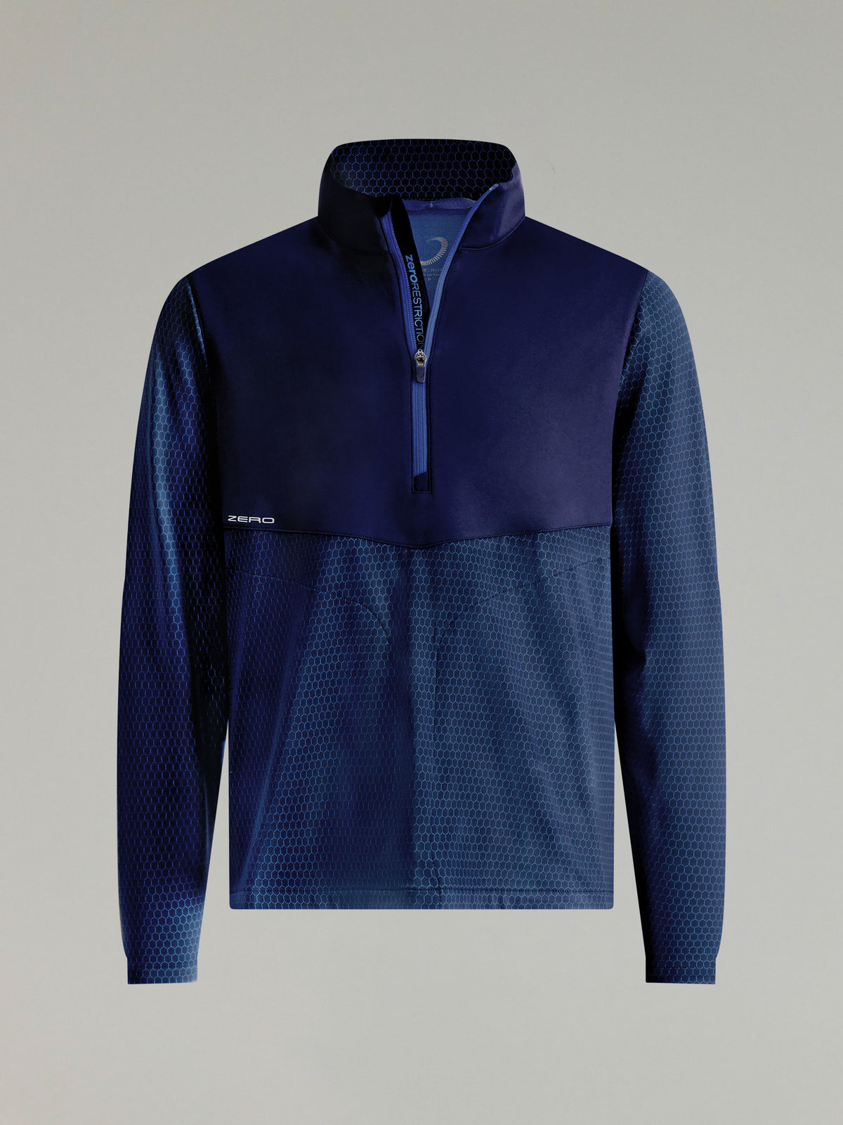 Hex Textured Performance Quarter Zip