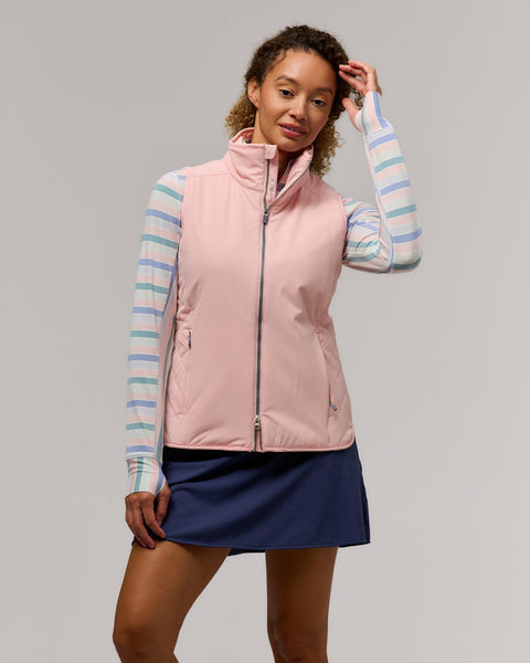 Saige Windproof Full-Zip Women's Golf Vest | Zero Restriction