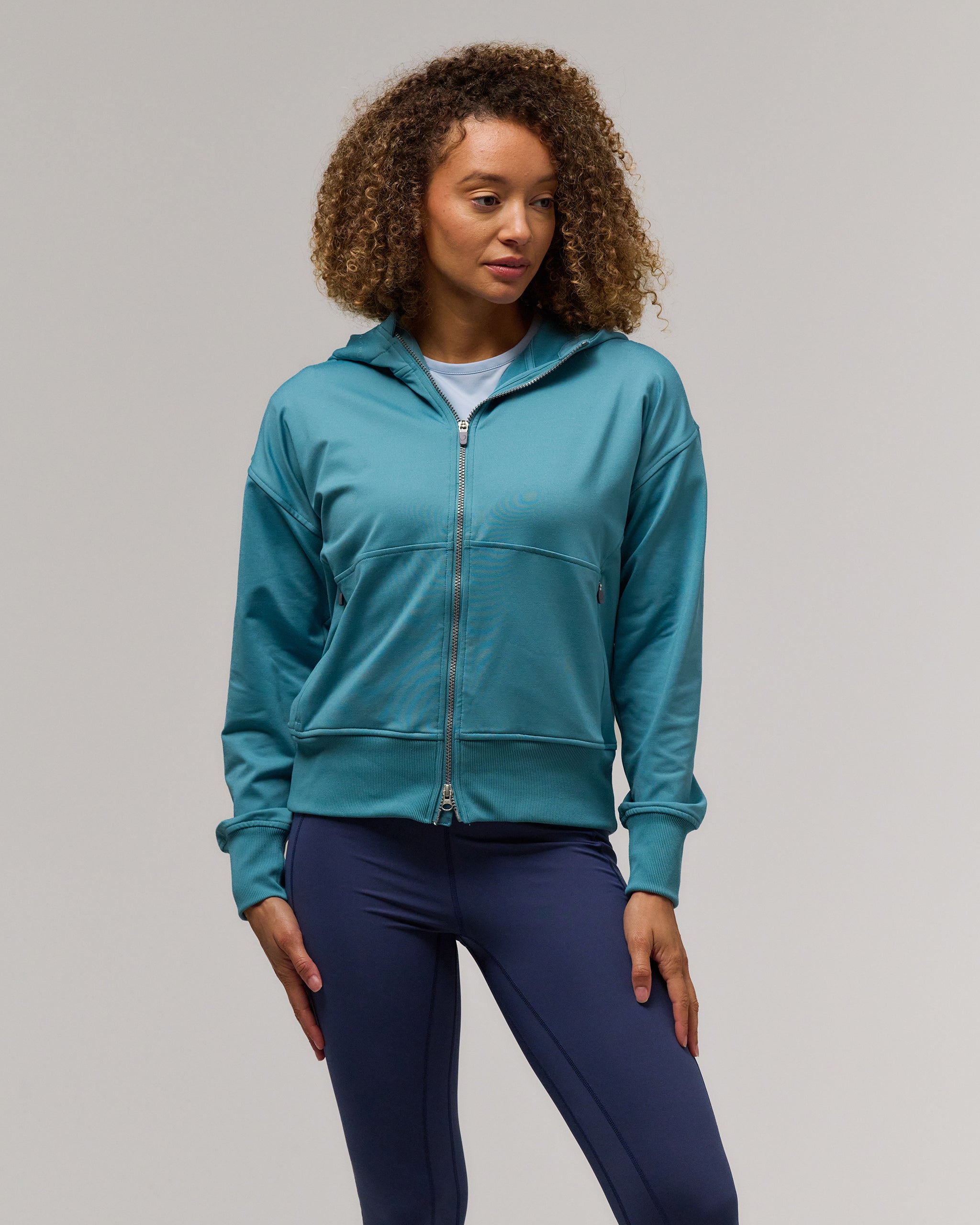 Zoe Full-Zip Women's Golf Hoodie | Zero Restriction
