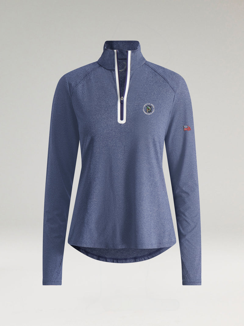 LEA ZIP MOCK | WAVING FLAG | 2026 U.S OPEN