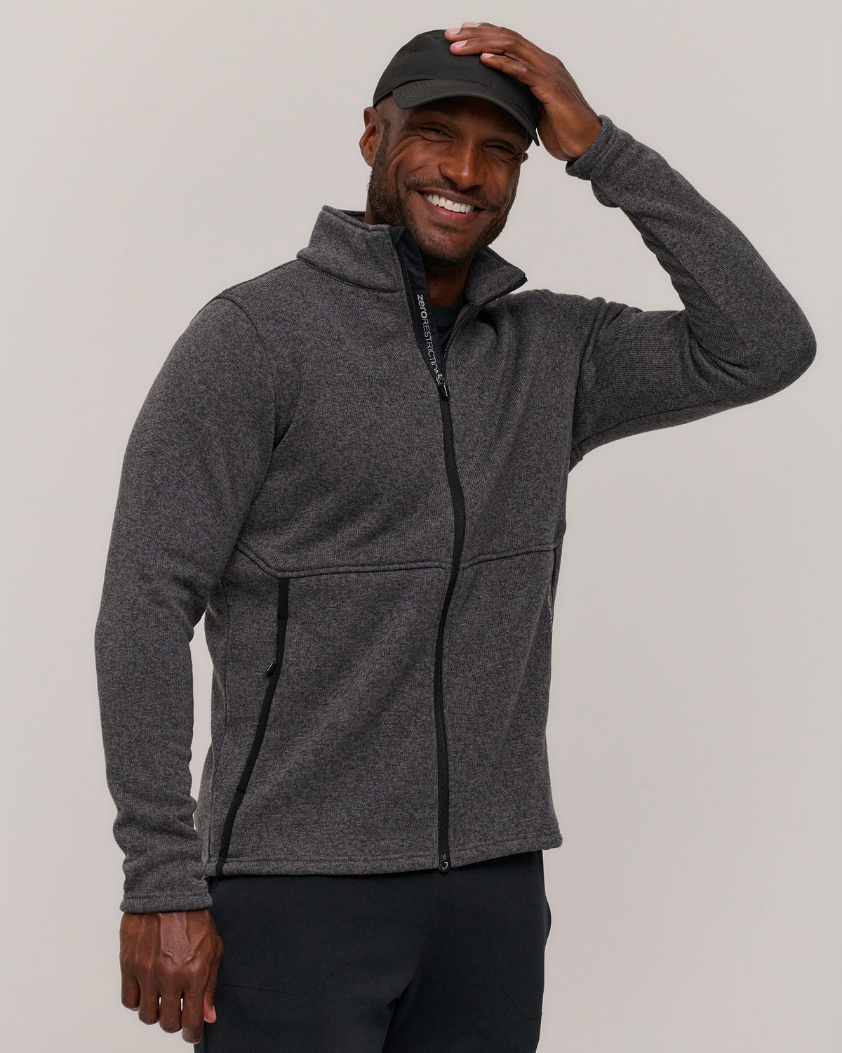 Maier Sweater-Knit Fleece Jacket