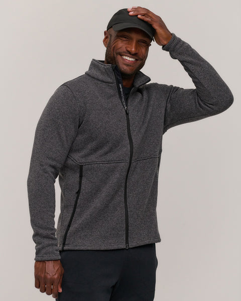 Maier Sweater-Knit Fleece Jacket – Zero Restriction