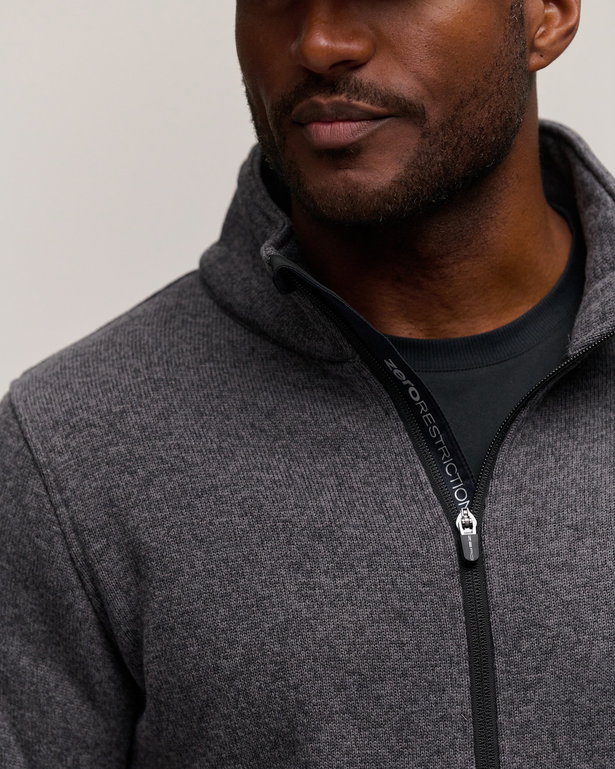 Maier Sweater-Knit Fleece Golf Jacket | Zero Restriction
