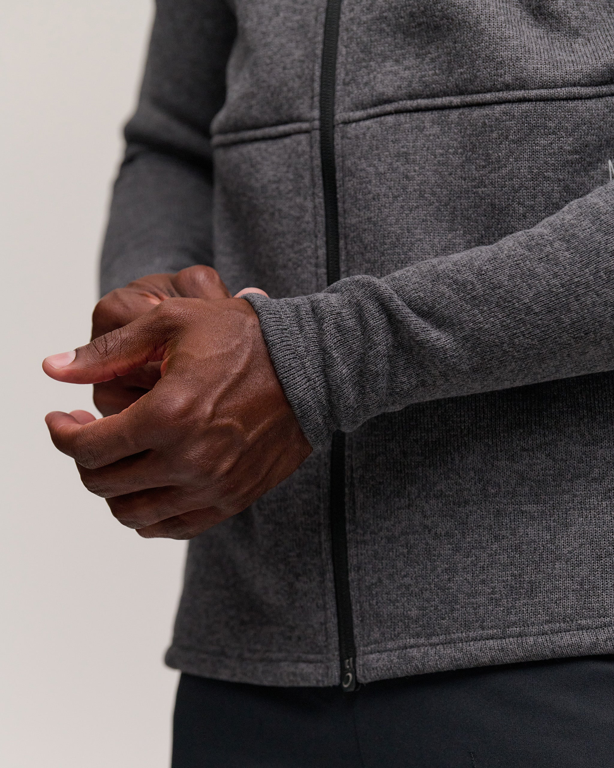 Maier Sweater-Knit Fleece Jacket – Zero Restriction