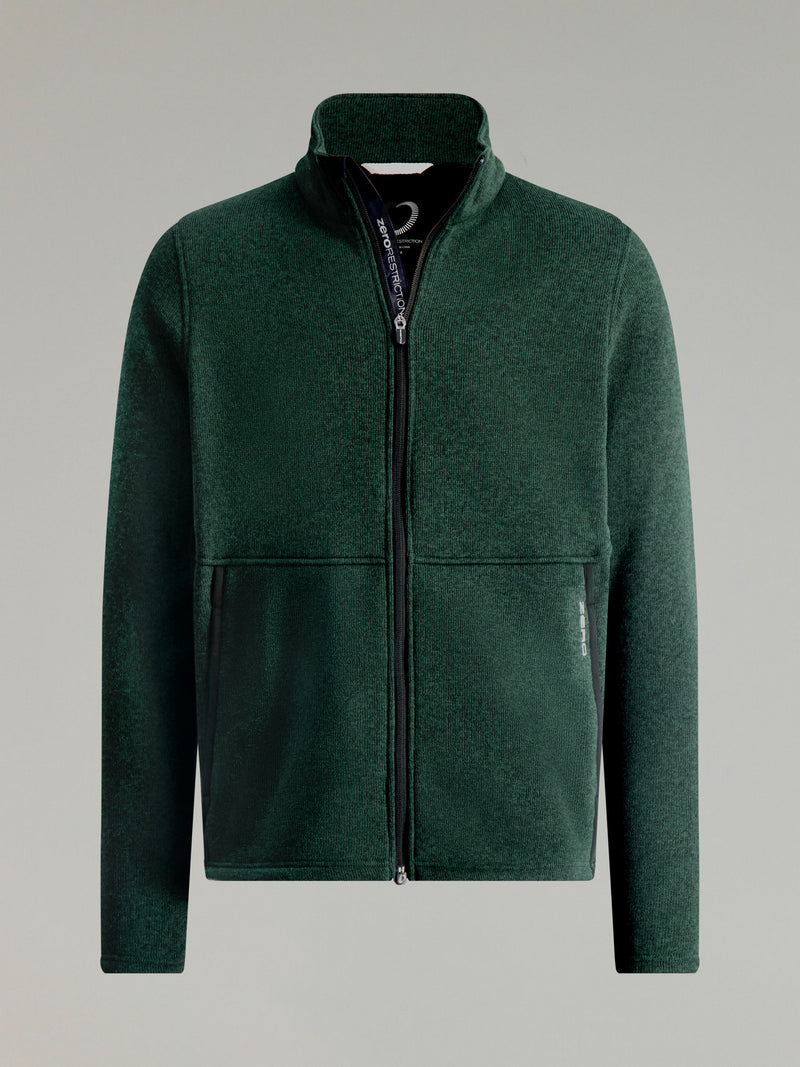 Maier Sweater-Knit Fleece Jacket