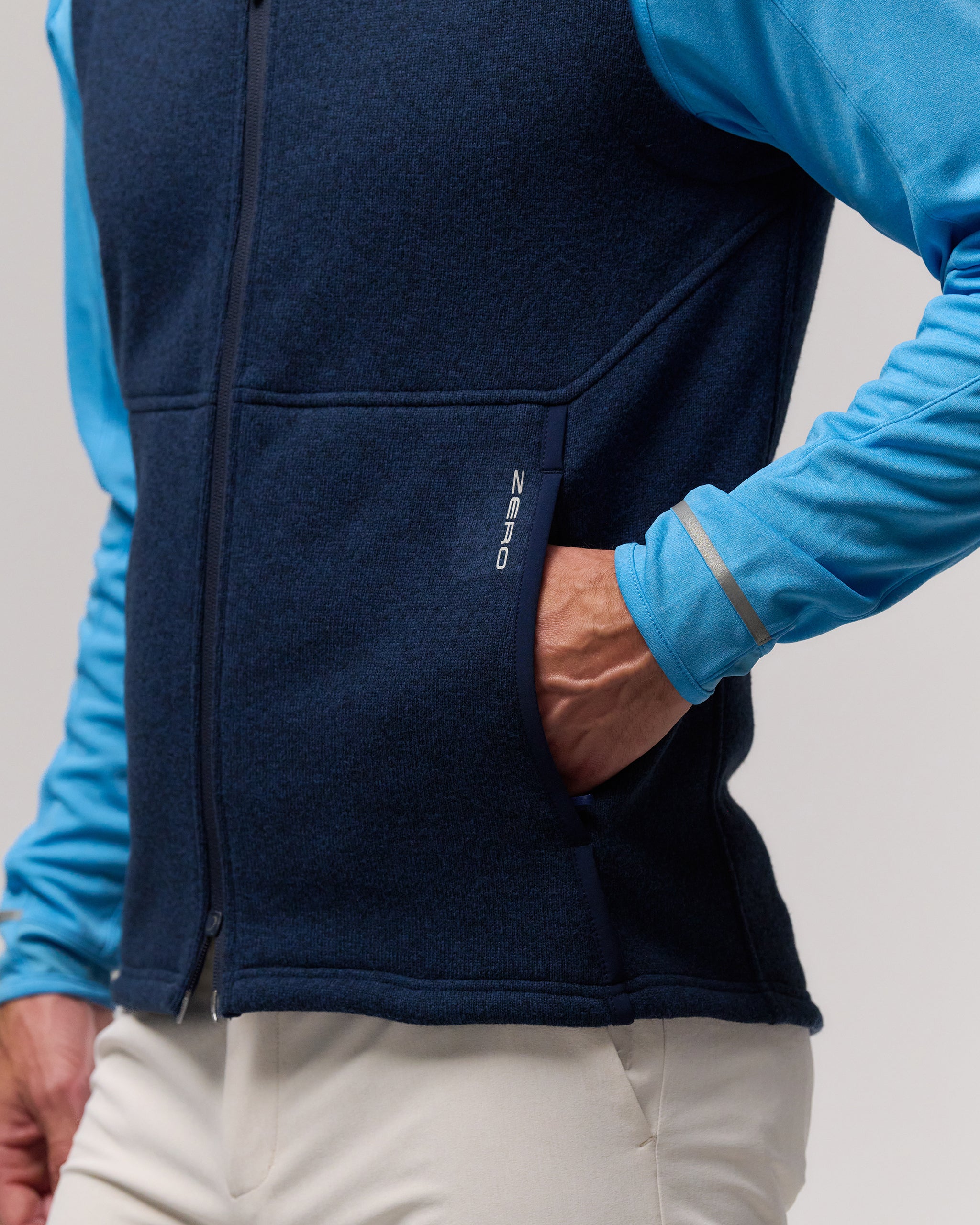 Maier Sweater-Knit Fleece Jacket – Zero Restriction