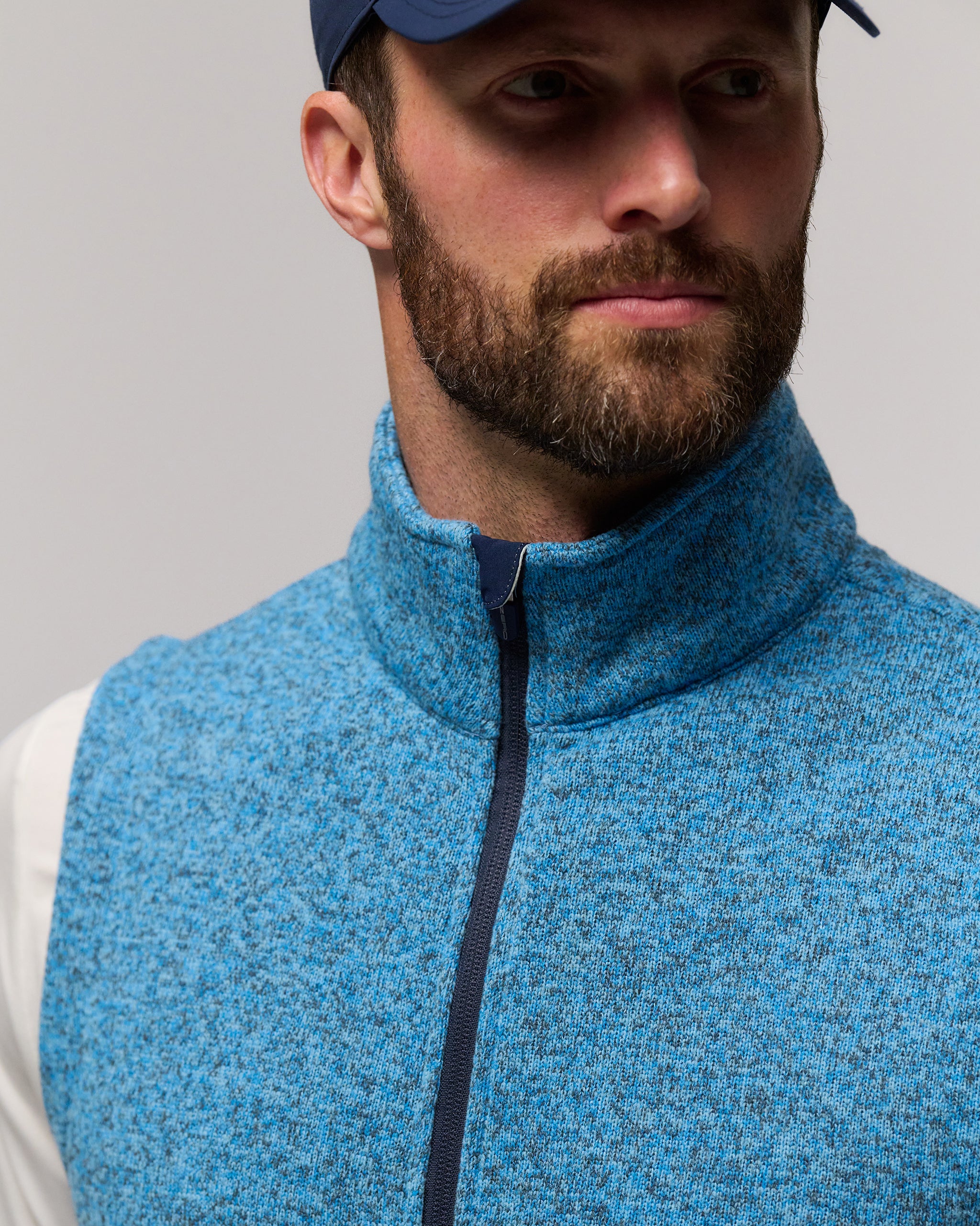 Maier Sweater-Knit Fleece Golf Vest | Zero Restriction