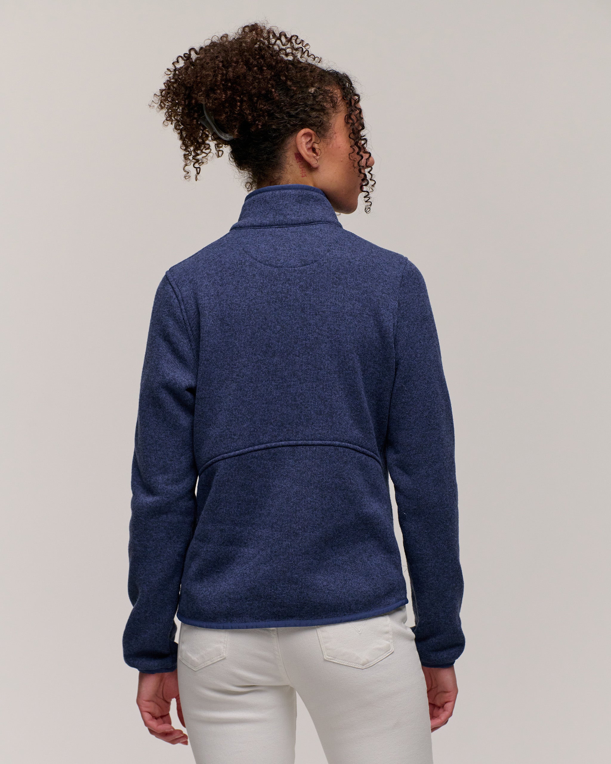 Gabby Sweater-Knit Fleece Women's Golf Jacket | Zero Restriction