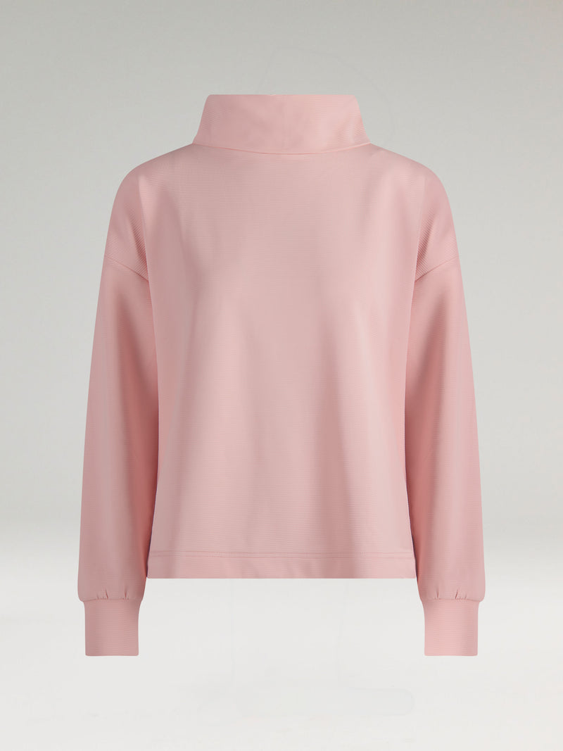 Sam Ribbed Cowl Neck Pullover