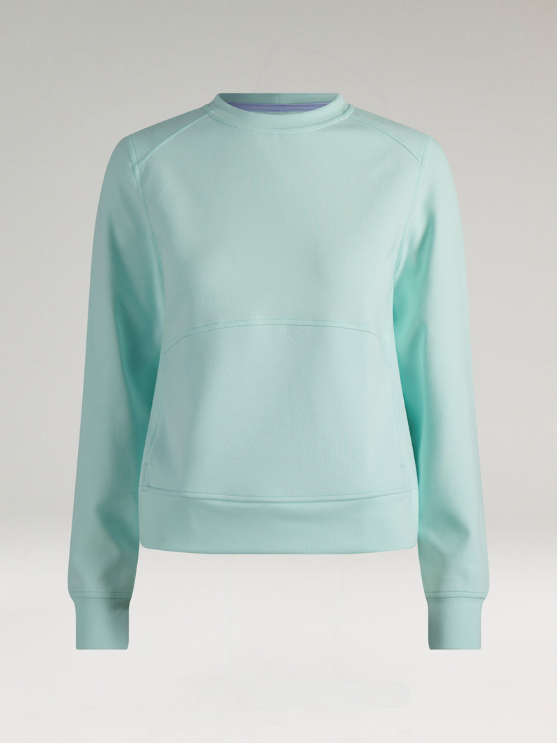 Julia Stretch Cotton Crewneck