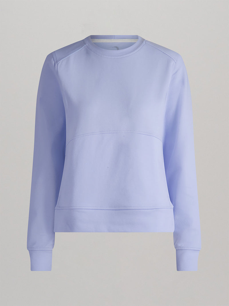 Julia Stretch Cotton Crewneck