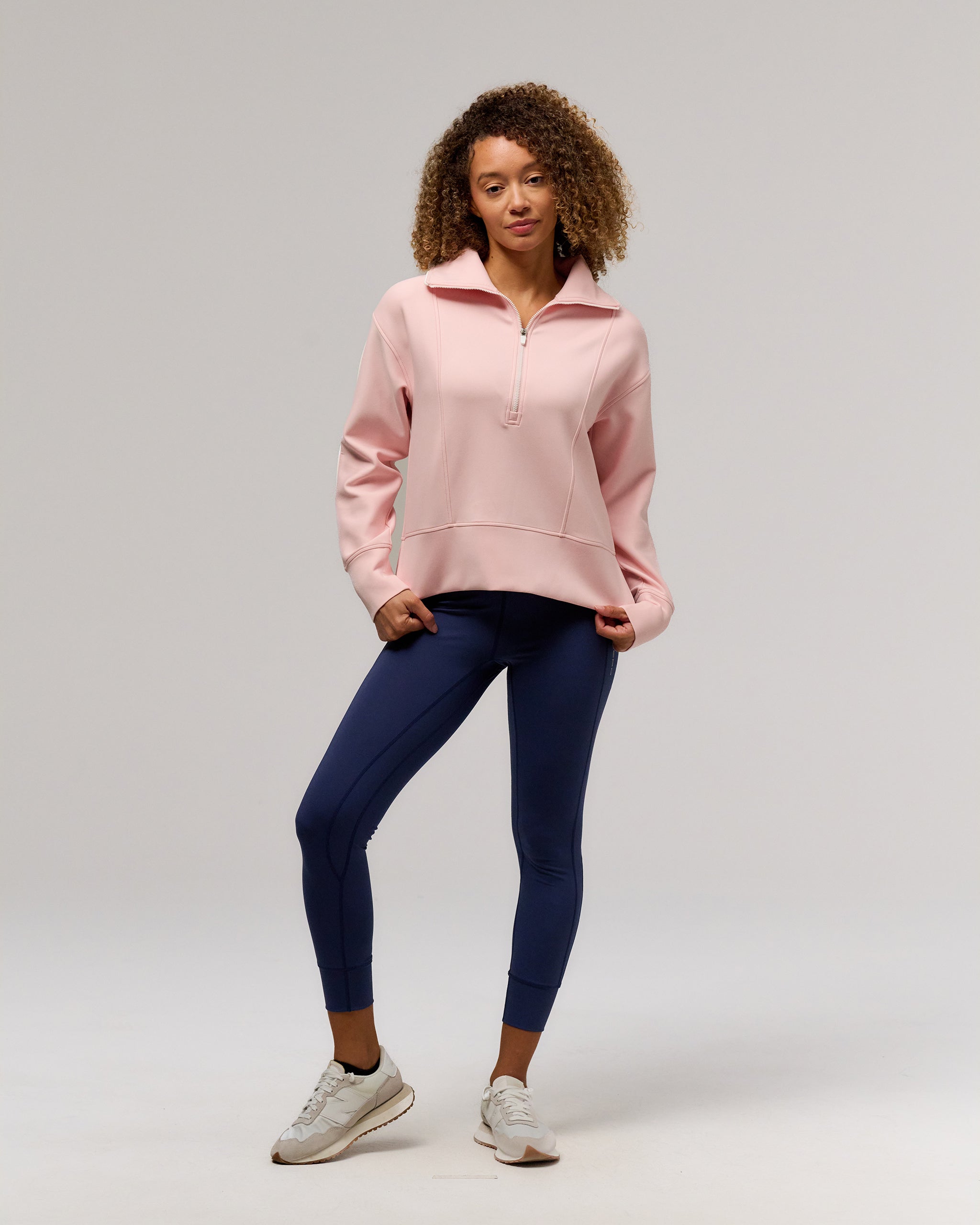 Riley Funnel Neck Quarter Zip – Zero Restriction