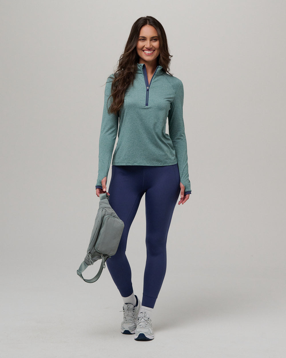 Mel Performance Quarter Zip Women's Golf Top | Zero Restriction
