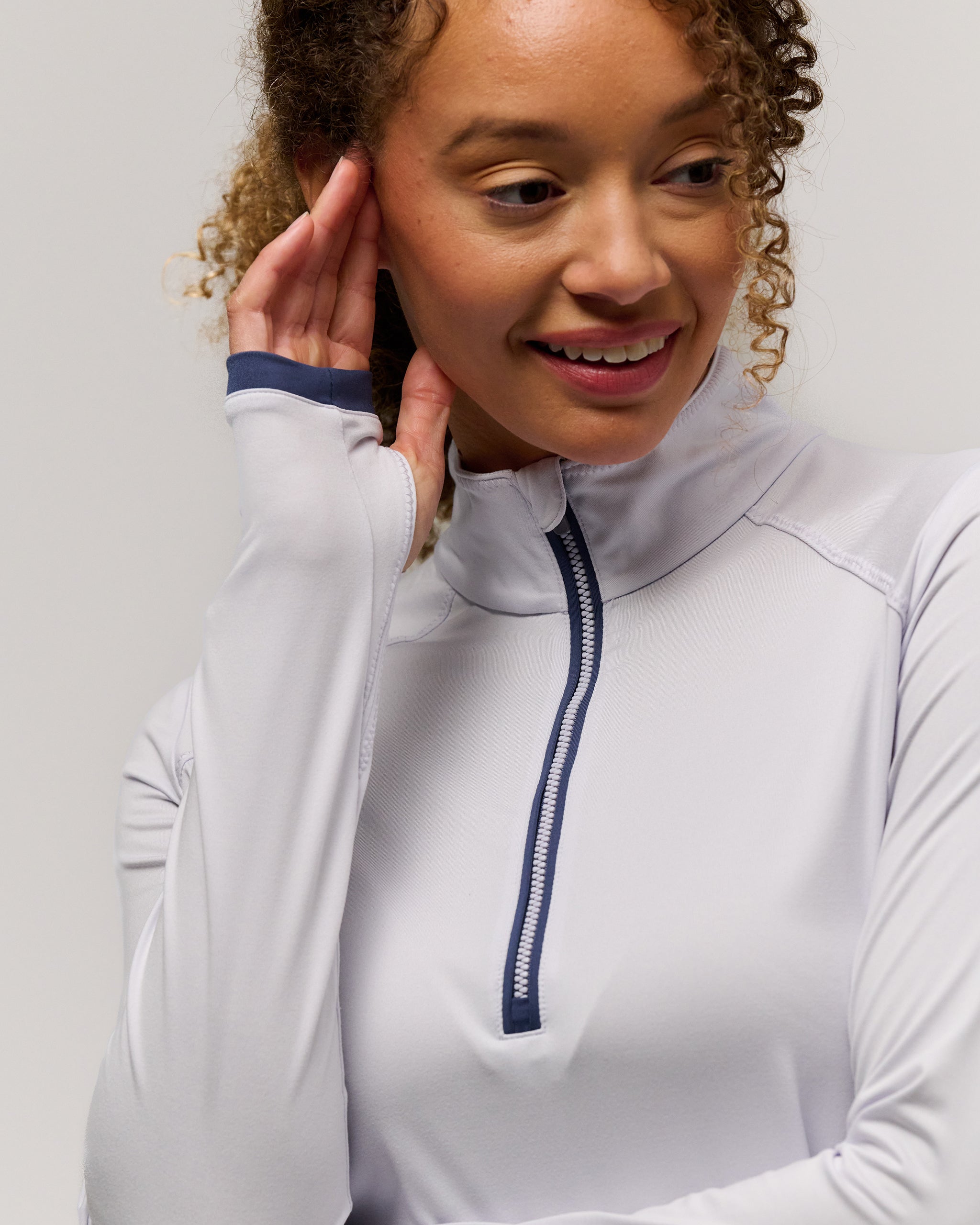 Mel Performance Quarter Zip – Zero Restriction