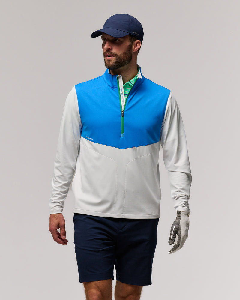 Hagler Textured Performance Quarter Zip