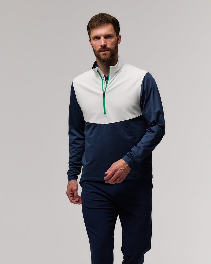 Hagler Textured Performance Quarter Zip