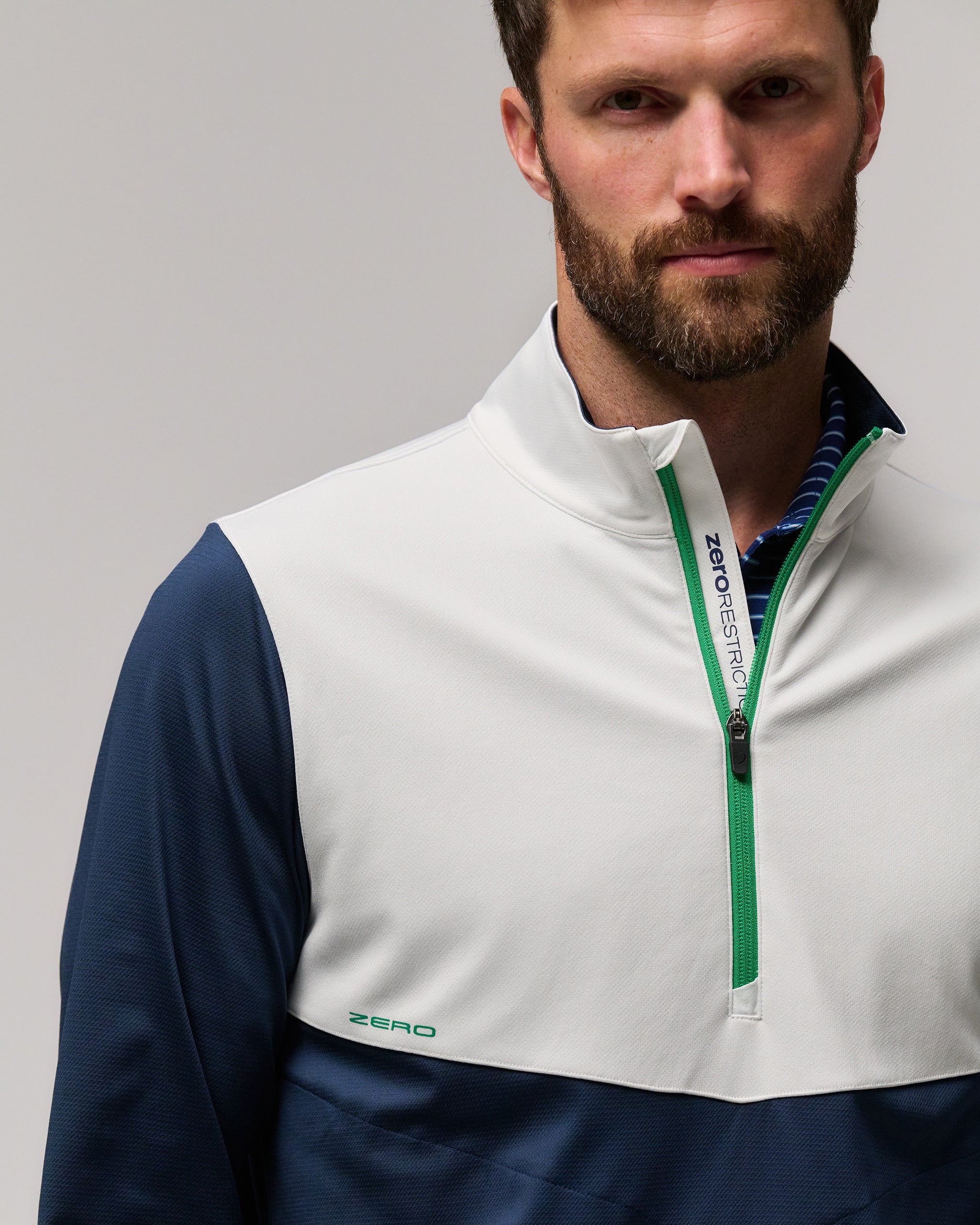 Hagler Textured Performance Quarter Zip – Zero Restriction