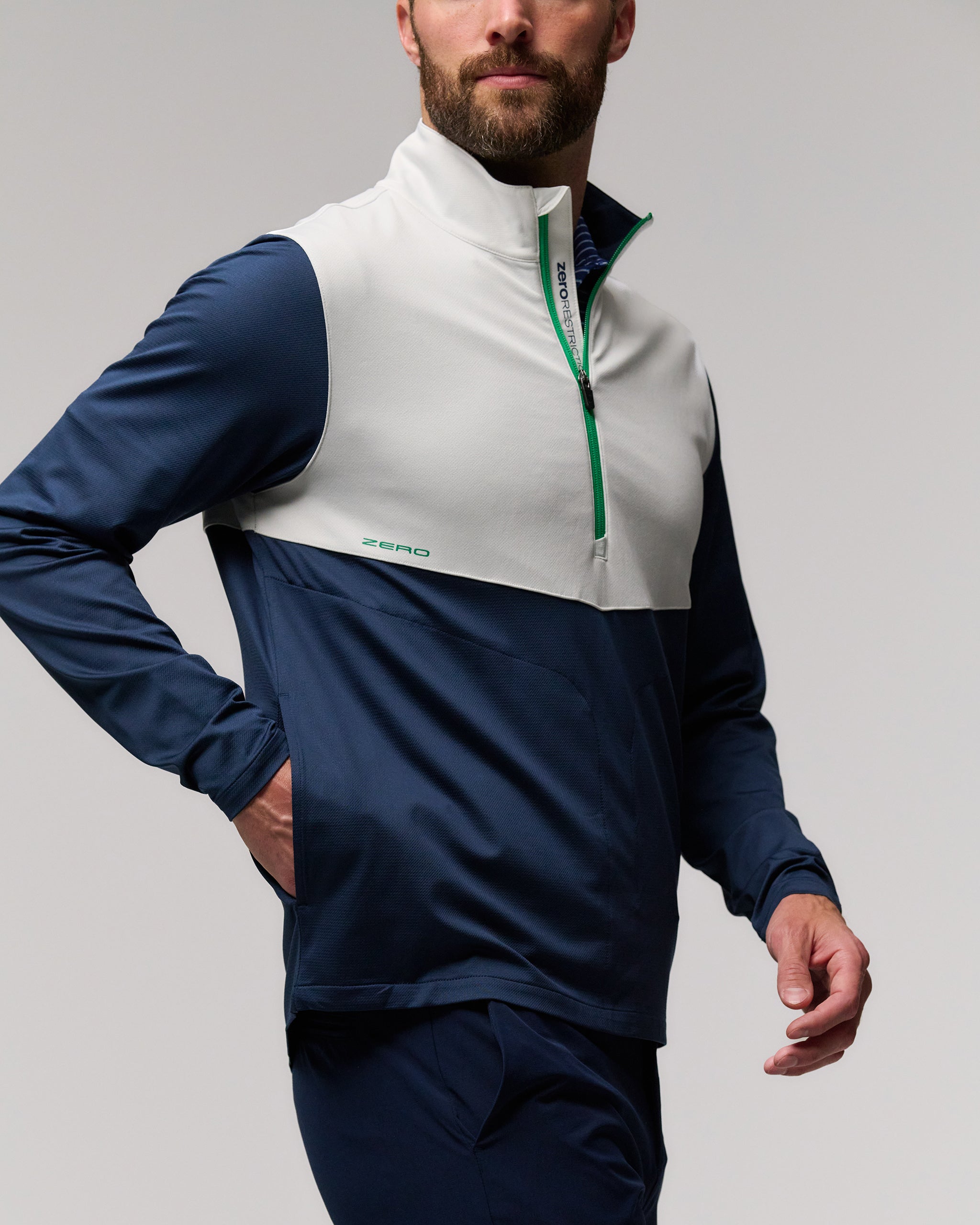 Hagler Textured Performance Quarter Zip – Zero Restriction