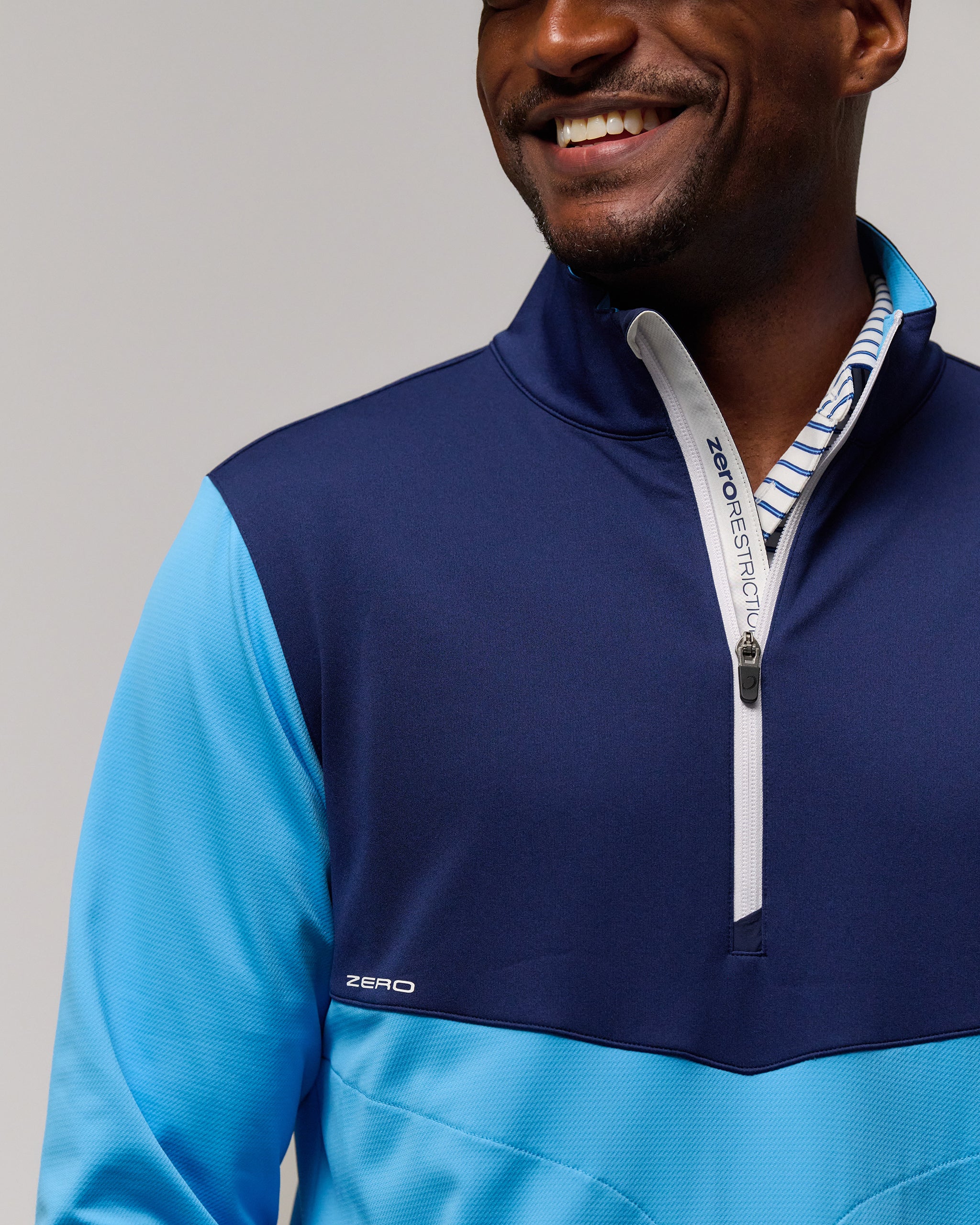 Hagler Textured Performance Quarter Zip – Zero Restriction