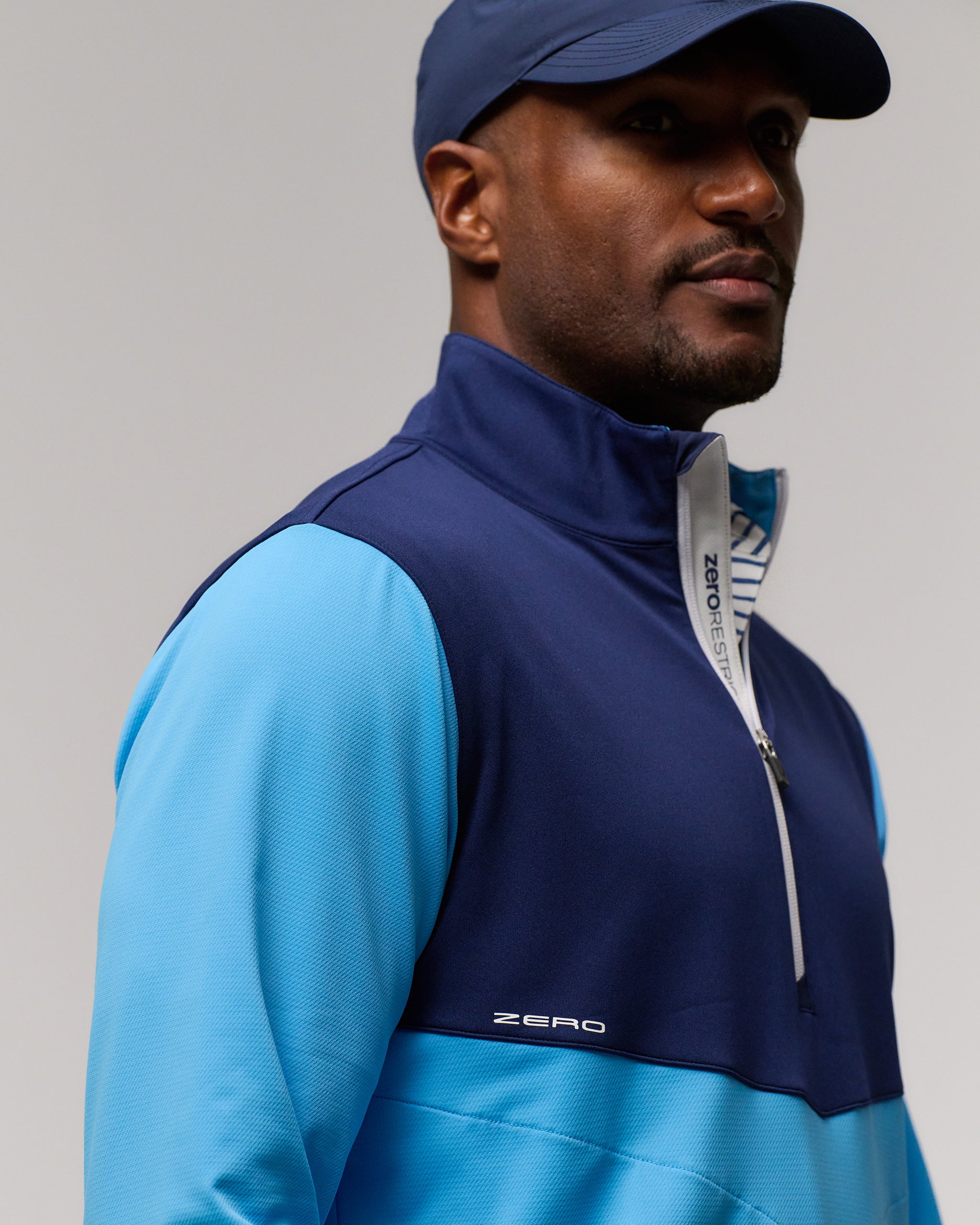 Hagler Textured Performance Quarter Zip – Zero Restriction